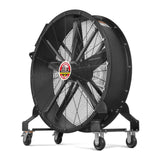 47" Portable Industrial Fan with Variable High-Efficiency PMSM Motor,Mobile High Volume Floor Fan for Warehouse,Workshop & Gym thumbnail 9