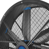 59" Portable Industrial Fan with Variable High-Efficiency PMSM Motor,Tiltable Mobile High Volume Floor Fan for Warehouse,Workshop & Gym thumbnail 9