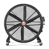 79" Portable Industrial Fan with Variable High-Efficiency PMSM Motor,Mobile High Volume Floor Fan for Warehouse,Workshop & Gym thumbnail 11