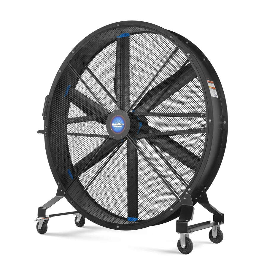 79" Portable Industrial Fan with Variable High-Efficiency PMSM Motor,Mobile High Volume Floor Fan for Warehouse,Workshop & Gym