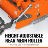 48 in Stone Burier Reverse Rotary Tiller,  3 Point Hitch Cat.1,  Chain Drive,  PTO Shaft Included with Slip Clutch,  20-45 HP,  RSB48 thumbnail 7