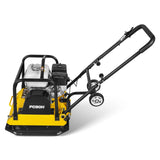 Honda GX160 Vibratory Plate Compactor with Wheel Kit, 3600 lb Centrifugal Force for Soil, Gravel, Asphalt and Paver Base, PC90H thumbnail 21