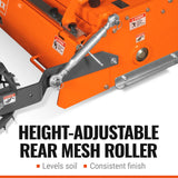 65 in Stone Burier Reverse Rotary Tiller,  3 Point Hitch Cat.1,  Chain Drive,  PTO Shaft Included with Slip Clutch,  30-55 HP,  RSB65 thumbnail 7