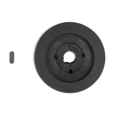 (1 Pack /1 Pcs) Taper Lock Pulley and Key for Wood Chipper GS1500 (SKU:110200, 110200K, 110200Y)