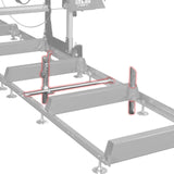 Quick Log Clamp Assembly for Sawmill SM-32 ( SKU: 150167; 150167D6; 150167K4; 150167K6; 150167H6) thumbnail 1