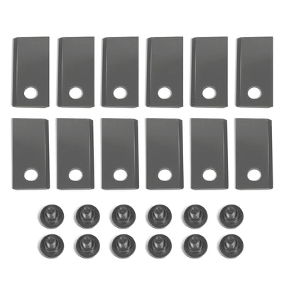 ( 1 Pack / 12 Pcs )Blades for Disc Mower(SKU: 150232）