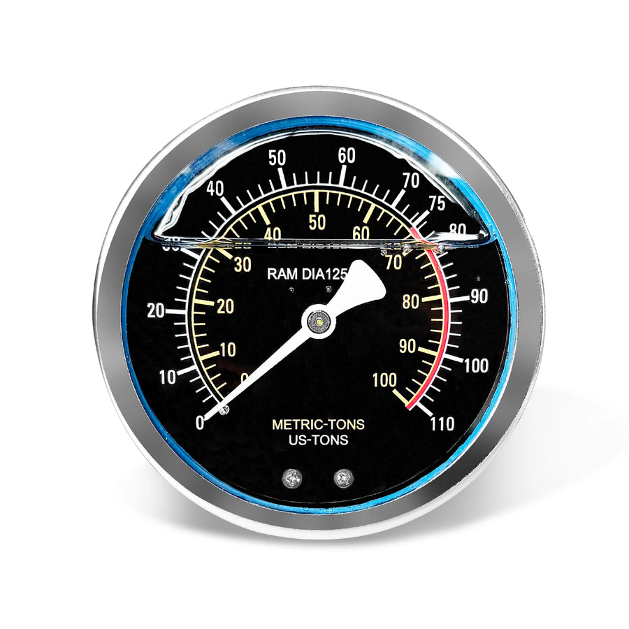 ( 1 Pack / 1 Pcs ) Pressure Gauge for 75T Shop Press (for SKU: 200063, 200064)