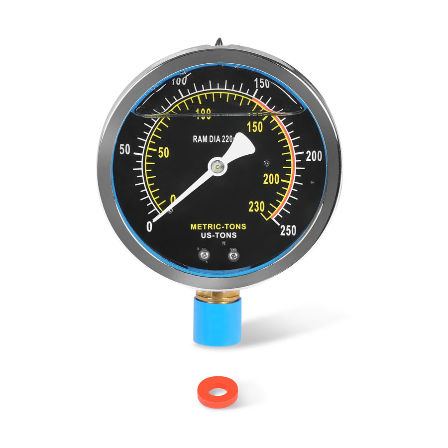 ( 1 Pack / 1 Pcs ) Pressure Gauge for 150T Shop Press (for SKU: 200067)