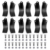 ( 1 Pack / 12 Pcs ) Blades for HRT Rotary Tiller (for SKU: 201115; 201117） thumbnail 1