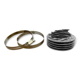 Corrugated Hose with 2 Hose Clamps (for SKU: 204002, 204003, 204004, 204006, 204007, 204008, 204010, 204011, 204012) thumbnail 1
