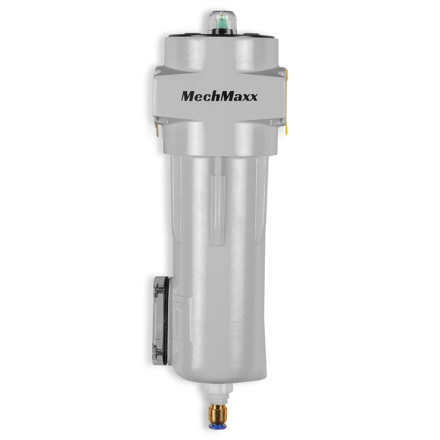 63 CFM Compressed Air Oil-Water Separator Precision Filter,0.01μm,Oil Content 0.01ppm, With Auto Drain, Pressure Indicator