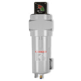 127 CFM Compressed Air Oil-Water Separator Precision Filter,1μm,Oil Content 1ppm, With Auto Drain, Pressure Gauge thumbnail 5