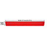 (1 Pack/6 Pcs Depth24.07"Height2.56")Extra Drawer Long Dividers For Modular Tool Cabinet thumbnail 1