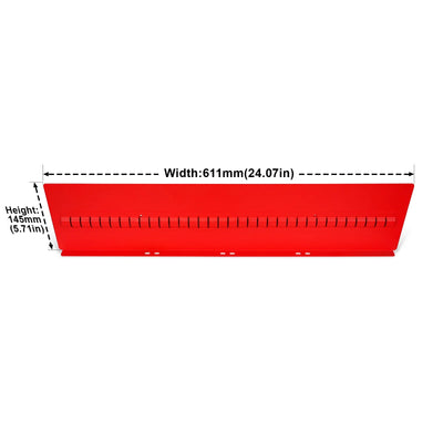 (1 Pack/6 Pcs Depth24.07"Height5.71")Extra Drawer Long Dividers For Modular Tool Cabinet