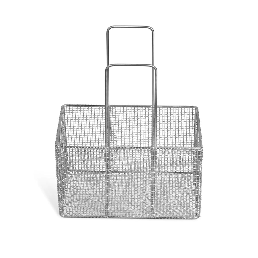 Additional Stainless Steel Mesh Basket for Mechmaxx Ultrasonic Cleaner - 304 Grade, 22lbs Capacity, Fine Mesh