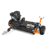 MechMaxx 48" Tow-Behind ATV Offset Flail Mower,  15HP 459cc E-start Gas Engine Powered; Adjustable Mowing Height,  ATV120 thumbnail 1