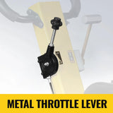 5.8 HP Reversible Plate Compactor with Wheel Kit and Extension Plates, 5625 lb Centrifugal Force, PC150Z thumbnail 6