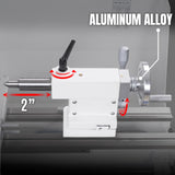 1.5‘’ Spindle Bore Metal Lathe Machine 10'' x 30'' High Precision Brushless Motor Benchtop 0-2000 RPM  Variable Speed Metal Working Machine thumbnail 8