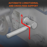 1.5‘’ Spindle Bore Metal Lathe Machine 10'' x 30'' High Precision Brushless Motor Benchtop 0-2000 RPM  Variable Speed Metal Working Machine thumbnail 11