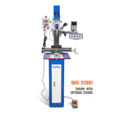 6"x20'' Benchtop Mill Drill Machine with DRO Brushless Motor, Variable Speed, R8 Spindle, 1 HP, 110V, Compact Milling Drilling Tool for Garage Shop, DIY Metalworking without Stand VM18LD thumbnail 2