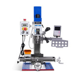 6"x20'' Benchtop Mill Drill Machine with DRO Brushless Motor, Variable Speed, R8 Spindle, 1 HP, 110V, Compact Milling Drilling Tool for Garage Shop, DIY Metalworking without Stand VM18LD thumbnail 1