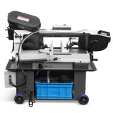 7" x 12" Metal Band Saw, 1.5 HP 115V/230V Dual Voltage 4-Speed Horizontal Vertical Bandsaw with Hydraulic Downfeed, Coolant System & Adjustable Angle Cutting for Steel, Aluminum, Pipe & Structural Metal BS-712N thumbnail 40