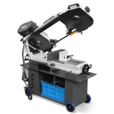 7" x 12" Metal Band Saw, 1.5 HP 115V/230V Dual Voltage 4-Speed Horizontal Vertical Bandsaw with Hydraulic Downfeed, Coolant System & Adjustable Angle Cutting for Steel, Aluminum, Pipe & Structural Metal BS-712N thumbnail 45