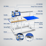 24x32 Inch (60x80cm) Industrial Pneumatic Dual Platen Heat Press - Auto Lift Digital Sublimation Transfer Machine (220V 8HP) thumbnail 8
