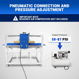 24x32 Inch (60x80cm) Industrial Pneumatic Dual Platen Heat Press - Auto Lift Digital Sublimation Transfer Machine (220V 8HP) thumbnail 9