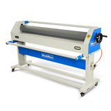 63" Wide Format Pneumatic Laminator Manual Cold Laminating Machine 60" Max Laminating Width,Pneumatic Roller Lift & Wear-Resistant Rubber Roller Portable Stand Included, 0.78" Max Thickness (Requires Air Compressor, Not Included) 1600-C1 thumbnail 1