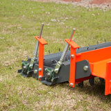 72" Heavy Duty Soil Pulverizer,  Double Spiked Roller,  25 Shanks,  Category 1 and 2,  3 Point Hitch Tractor Attachment,  TSP72D thumbnail 12
