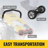 Honda GX100 Tamping Rammer with Wheel Kit, 2250 lb Impact Force Jumping Jack Tamper Compactor for Soil, Gravel, Backfill and Foundation, TR60H thumbnail 9