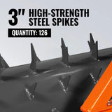 60" Drum Spike Aerator Cat. 1 3-Point Hitch Tractor Attachment, DSA60 thumbnail 3