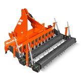60" Heavy Duty Soil Pulverizer,  Double Spiked Roller,  21 Shanks,  Category 1 and 2,  3 Point Hitch Tractor Attachment,  TSP60D thumbnail 17