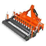 60" Heavy Duty Soil Pulverizer,  Double Spiked Roller,  21 Shanks,  Category 1 and 2,  3 Point Hitch Tractor Attachment,  TSP60D thumbnail 15