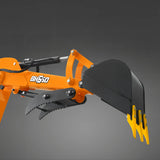 7' Tractor Backhoe Attachment with Mechanical Thumb,  12" Bucket,  ISO/SAE Switchable Controls,  Self-Contained Hydraulic System,  3 Point Hitch Cat.1,  15-50 HP,  BH660M thumbnail 11
