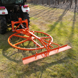 72" Arena Spin Harrow Groomer with 35 Tines and Rake Cat.1 3 Point Hitch Grooming Attachment,  AHG72R thumbnail 3