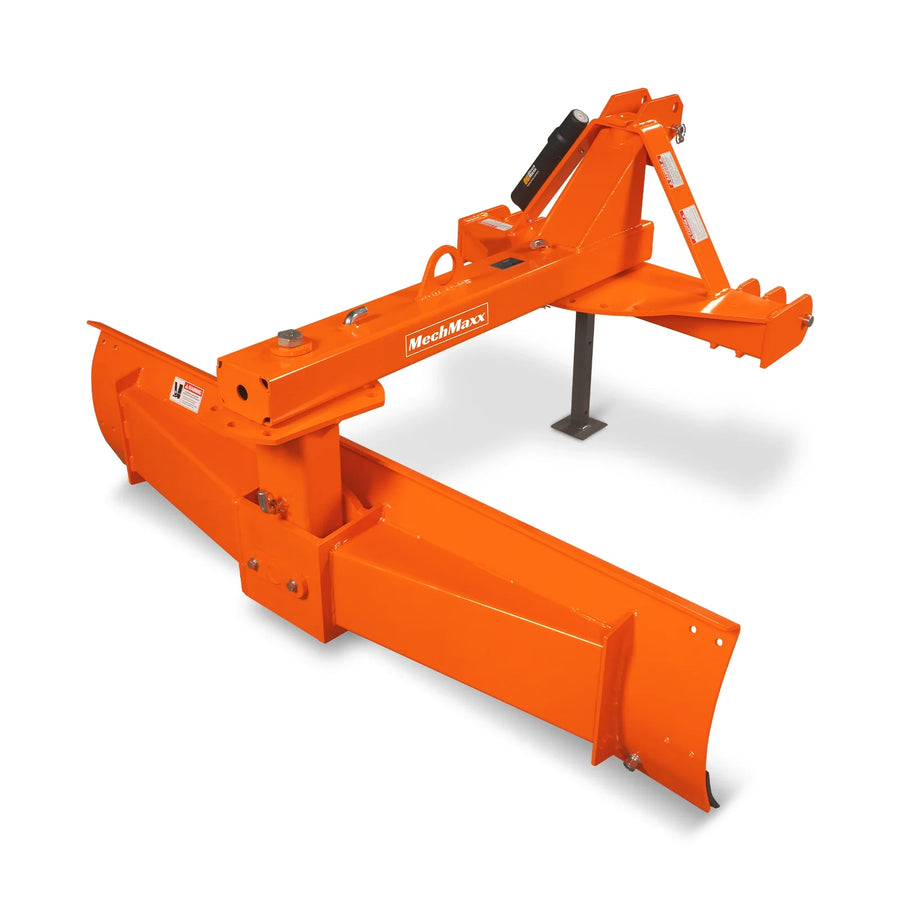 72" Heavy Duty 6-Way Rear Blade 3 Point Hitch Tractor Attachment,  RB72SE