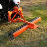 72" Landscape Rake with 36 Tines 3 Point Hitch Tractor Attachment,  LR72 thumbnail 9