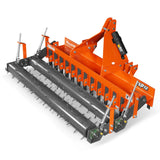 72" Heavy Duty Soil Pulverizer,  Double Spiked Roller,  25 Shanks,  Category 1 and 2,  3 Point Hitch Tractor Attachment,  TSP72D thumbnail 13