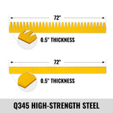( 1 Pack / 2 Pcs ) Blade & Comb for 72" Skid Steer Land Plane (for SKU: 201030) thumbnail 2