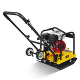 Honda GX160 Vibratory Plate Compactor with Wheel Kit, 3600 lb Centrifugal Force for Soil, Gravel, Asphalt and Paver Base, PC90H thumbnail 24