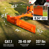 84" 6-Way Rear Blade 3 Point Hitch Tractor Attachment,  RB84S thumbnail 2