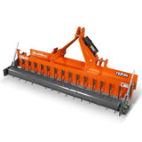 84" Heavy Duty Soil Pulverizer,  Single Spiked Roller,  29 Shanks,  Category 1 and 2,  3 Point Hitch Tractor Attachment,  TSP84 thumbnail 1