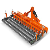 84" Heavy Duty Soil Pulverizer,  Double Spiked Roller,  29 Shanks,  Category 1 and 2,  3 Point Hitch Tractor Attachment,  TSP84D thumbnail 13
