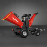 6 inch ZONSEN E-Start 420cc 15hp Gas Powered 4 - Wheel Drum Wood Chipper with Taillight ,  B150 thumbnail 27