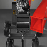 6 inch ZONSEN E-Start 420cc 15hp Gas Powered 4 - Wheel Drum Wood Chipper with Taillight ,  B150 thumbnail 16