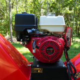 6 inch HONDA E-Start Gasoline Engine Powered 4 - Wheel Drum Wood Chipper with Taillight ,  B150 thumbnail 3