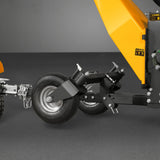 6 inch E-start Zonsen 420cc 15hp Gas Powered 4 - Wheel Drum Wood Chipper with Taillight ,  B150 thumbnail 13