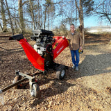 3-Point PTO Stump Grinder & 8 inch ZONSEN E-Start 1000cc 35hp Gas Powered Wood Chipper Bundle, SG24 & B200 thumbnail 66